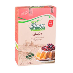 پودر کیک وانیلی بدون قند ربودیان